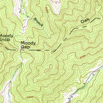 United States Geological Survey Barnardsville, NC (1946, 24000-Scale) digital map