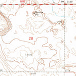 United States Geological Survey Barnes Butte, WA (1968, 24000-Scale) digital map