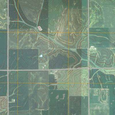 United States Geological Survey Barnes City, IA (2010, 24000-Scale) digital map