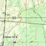United States Geological Survey Barnes Corners, NY (1949, 25000-Scale) digital map