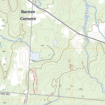 United States Geological Survey Barnes Corners, NY (2023, 24000-Scale) digital map