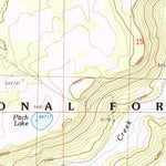 United States Geological Survey Barnes Valley, OR (1988, 24000-Scale) digital map