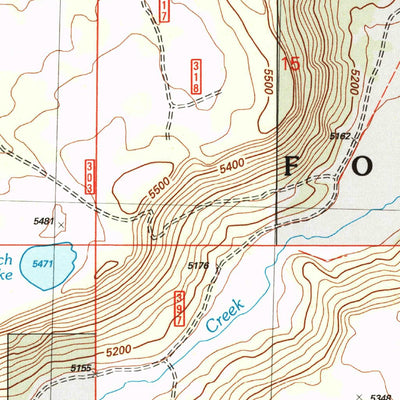 United States Geological Survey Barnes Valley, OR (2004, 24000-Scale) digital map