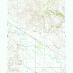 United States Geological Survey Barnes, WY (1960, 24000-Scale) digital map