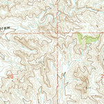 United States Geological Survey Barnes, WY (1960, 24000-Scale) digital map