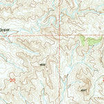United States Geological Survey Barnes, WY (1990, 24000-Scale) digital map