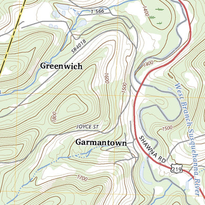United States Geological Survey Barnesboro, PA (2023, 24000-Scale) digital map
