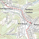 United States Geological Survey Barnesboro, PA (2023, 24000-Scale) digital map