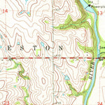 United States Geological Survey Barneston, NE-KS (1970, 24000-Scale) digital map