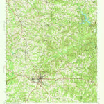 United States Geological Survey Barnesville, GA (1951, 62500-Scale) digital map