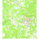 United States Geological Survey Barnesville, GA (1973, 24000-Scale) digital map
