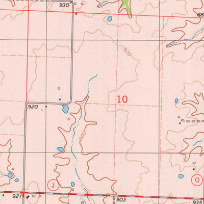 United States Geological Survey Barnesville, MO (1979, 24000-Scale) digital map