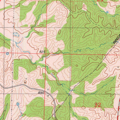 United States Geological Survey Barnesville, MO (1979, 24000-Scale) digital map