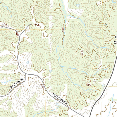 United States Geological Survey Barnesville, MO (2021, 24000-Scale) digital map