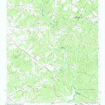 United States Geological Survey Barnett Shoals, GA (1964, 24000-Scale) digital map