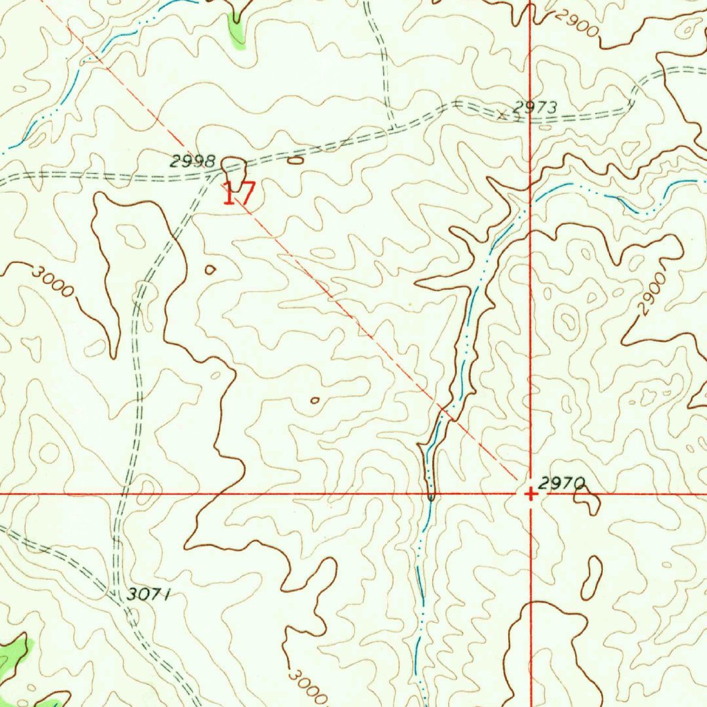 Barney Pinnacle, MT (1967, 24000-Scale) Map by United States Geological ...