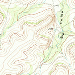 United States Geological Survey Barnhart NE, TX (1971, 24000-Scale) digital map