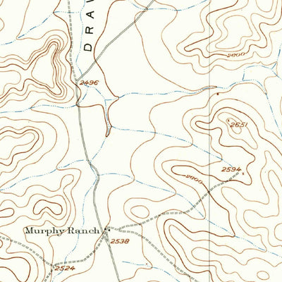 United States Geological Survey Barnhart, TX (1920, 62500-Scale) digital map