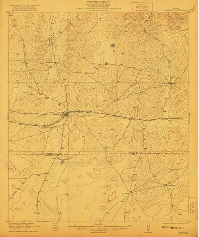 United States Geological Survey Barnhart, TX (1922, 62500-Scale) digital map
