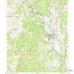 United States Geological Survey Barnsdall, OK (1964, 24000-Scale) digital map
