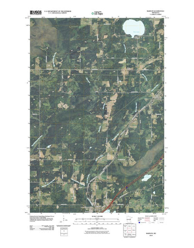 United States Geological Survey Barnum, MN (2010, 24000-Scale) digital map