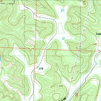 United States Geological Survey Barnumton, MO (1983, 24000-Scale) digital map