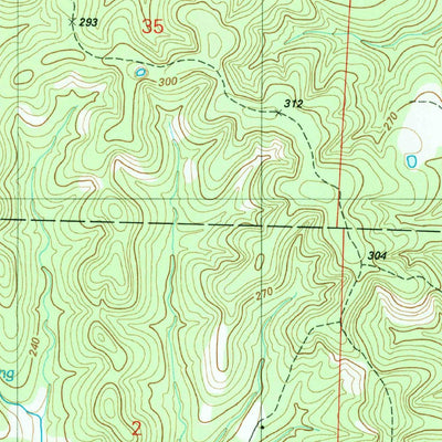 United States Geological Survey Barnumton, MO (1983, 24000-Scale) digital map