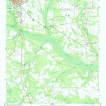 United States Geological Survey Barnwell, SC (1979, 24000-Scale) digital map