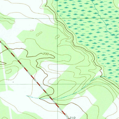 United States Geological Survey Barnwell, SC (1979, 24000-Scale) digital map
