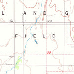 United States Geological Survey Barr, OK (1982, 24000-Scale) digital map