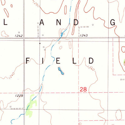United States Geological Survey Barr, OK (1982, 24000-Scale) digital map
