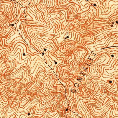 United States Geological Survey Barranquitas NE, PR (1947, 10000-Scale) digital map