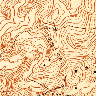 United States Geological Survey Barranquitas SW, PR (1947, 10000-Scale) digital map