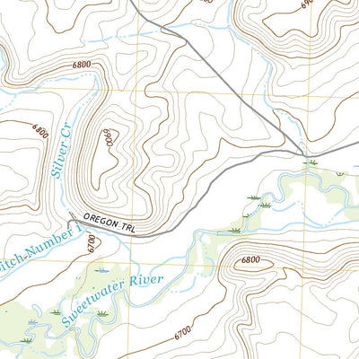 United States Geological Survey Barras Springs, WY (2017, 24000-Scale) digital map