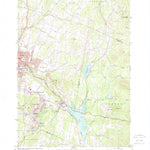 United States Geological Survey Barre East, VT (1981, 24000-Scale) digital map
