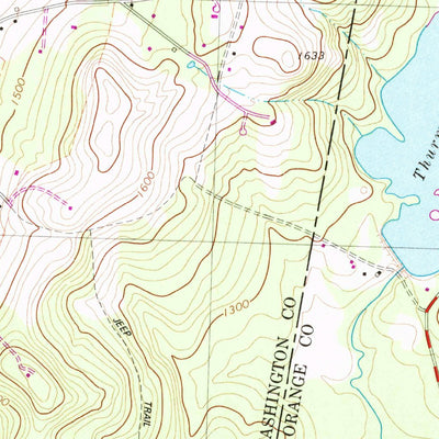 United States Geological Survey Barre East, VT (1981, 24000-Scale) digital map
