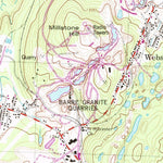 United States Geological Survey Barre East, VT (1981, 24000-Scale) digital map