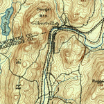 United States Geological Survey Barre, MA (1894, 62500-Scale) digital map