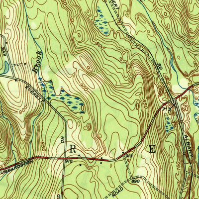 United States Geological Survey Barre, MA (1946, 31680-Scale) digital map