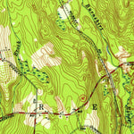 United States Geological Survey Barre, MA (1954, 31680-Scale) digital map