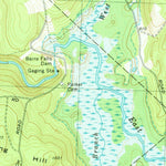 United States Geological Survey Barre, MA (1969, 25000-Scale) digital map