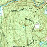 United States Geological Survey Barre, MA (1988, 25000-Scale) digital map