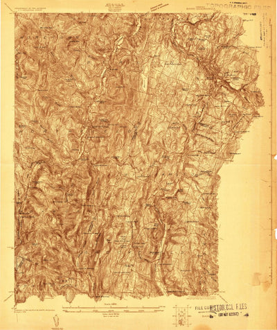United States Geological Survey Barre, VT (1922, 48000-Scale) digital map