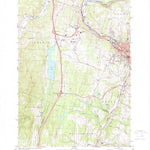 United States Geological Survey Barre West, VT (1978, 24000-Scale) digital map