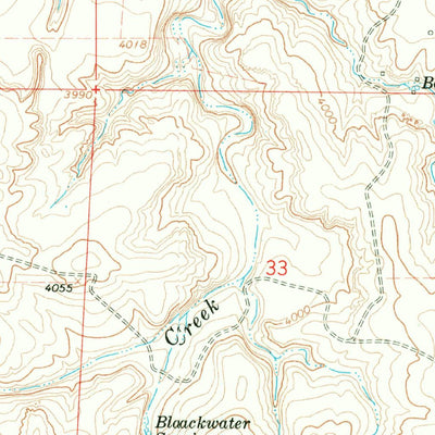 United States Geological Survey Barrel Spring, CO (1968, 24000-Scale) digital map