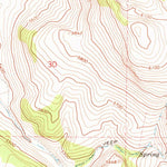 United States Geological Survey Barrel Springs, NV-OR-CA (1966, 24000-Scale) digital map