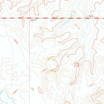 United States Geological Survey Barren Butte, ND (1971, 24000-Scale) digital map