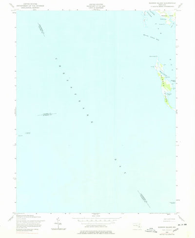 United States Geological Survey Barren Island, MD (1942, 24000-Scale) digital map