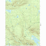 United States Geological Survey Barren Mountain West, ME (1988, 24000-Scale) digital map