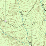 United States Geological Survey Barren Mountain West, ME (1988, 24000-Scale) digital map